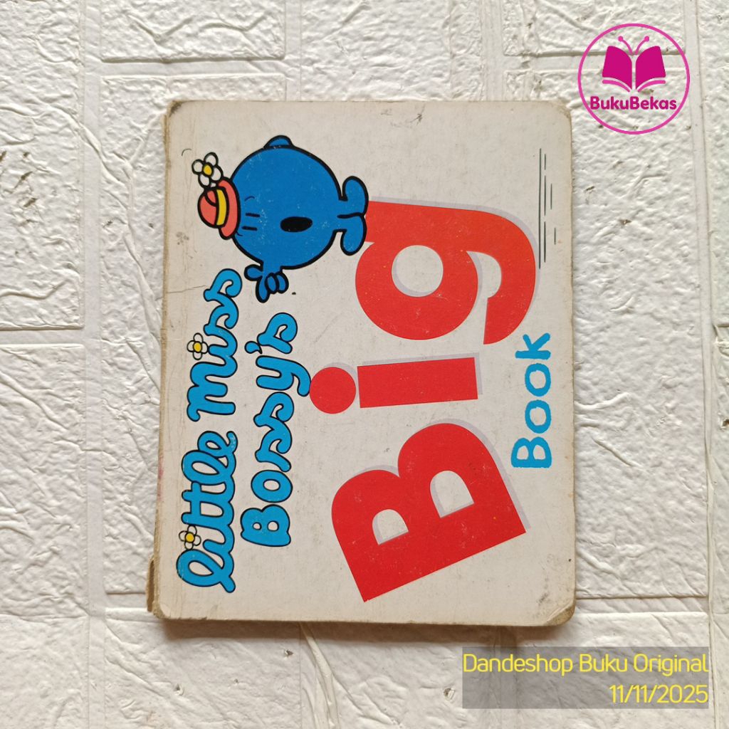 (boardbook) Little Miss Bossy's Big Book BAHASA INGGRIS - Buku Anak Bekas Preloved