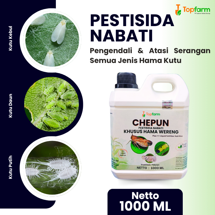 Insektisida Topfarm / Obat Hama Wereng Hitam / Obat Hama Wereng Padi Sawah / Racun Wereng Padi Palin