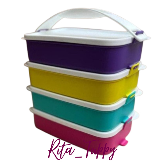 Tupperware Rantang 4 Susun (Click to Go)