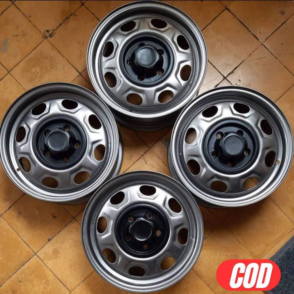 (1set isi 4pcs) Dop Velg kaleng mobil PCD 5x114 Untuk Ring13 Ring14 Ring15 Ring16 Ring17 Honda CR-V,
