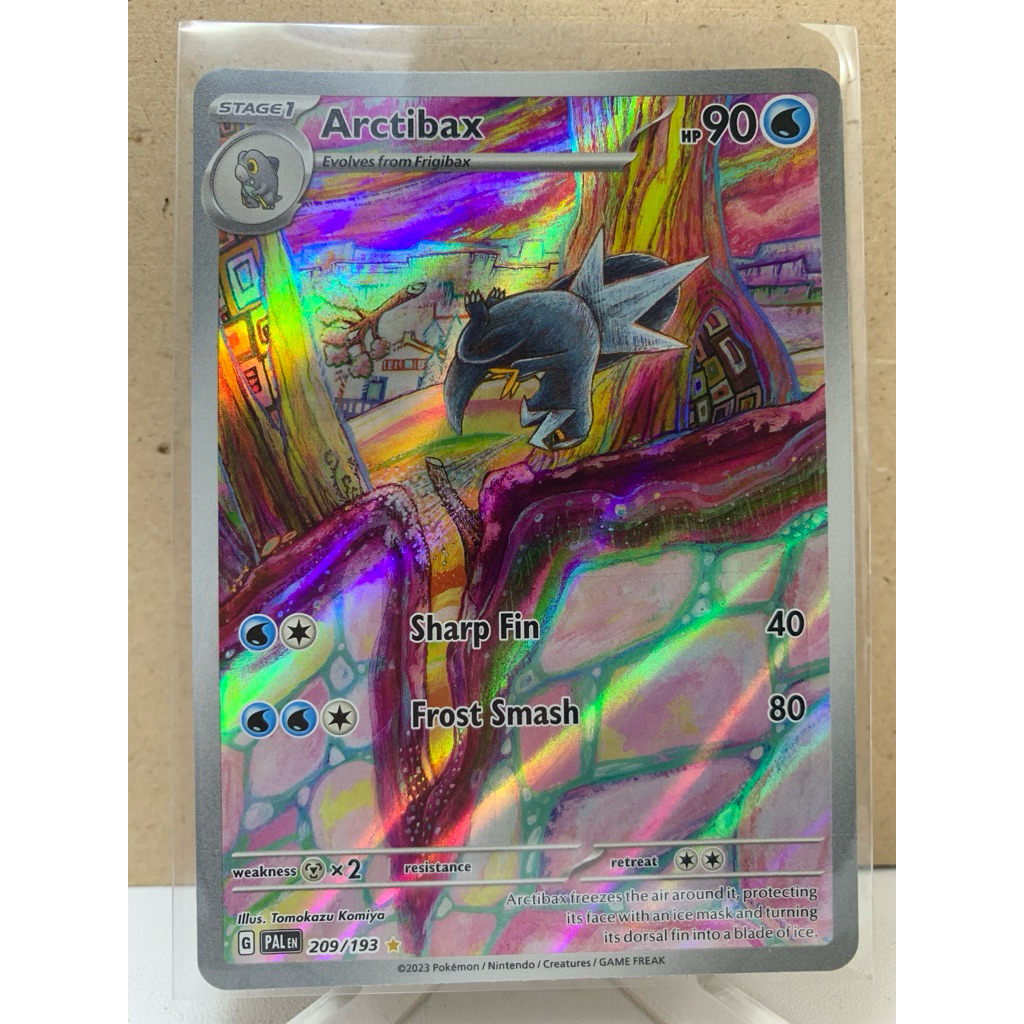 AR Arctibax Paldea Evolved Pokemon English