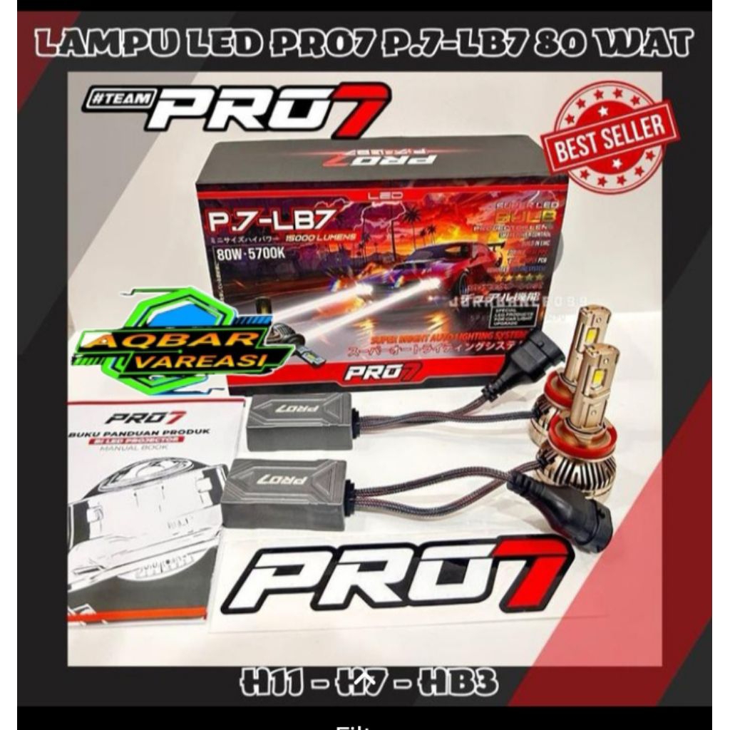 PRO7 LED H'11 HB3 H7 LED PRO7 PLB7 PLUG N PLAY