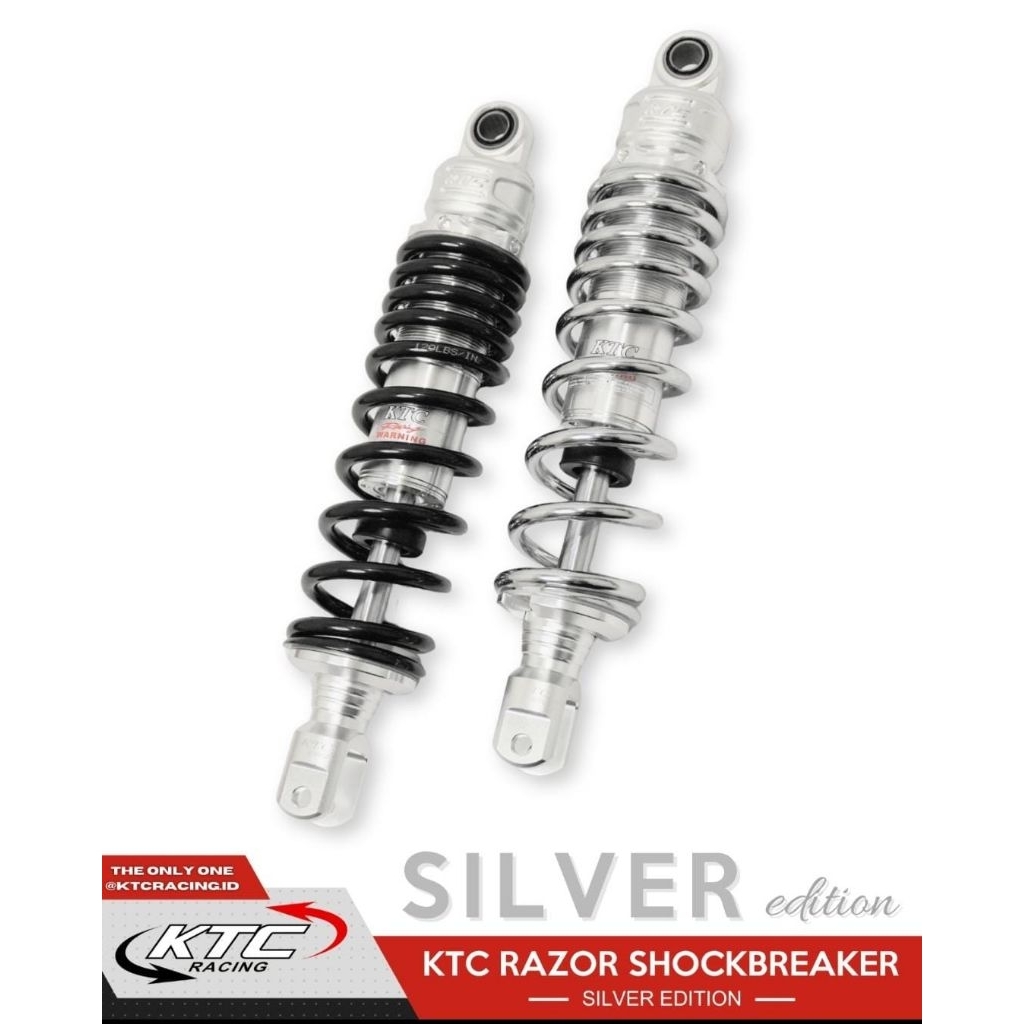 SHOCKBREAKER KTC RAZOR NON KLIK RAZOR BIASA 300mm dan 325mm SHOCK KTC RAZOR NON TABUNG NON KLIK MIO 