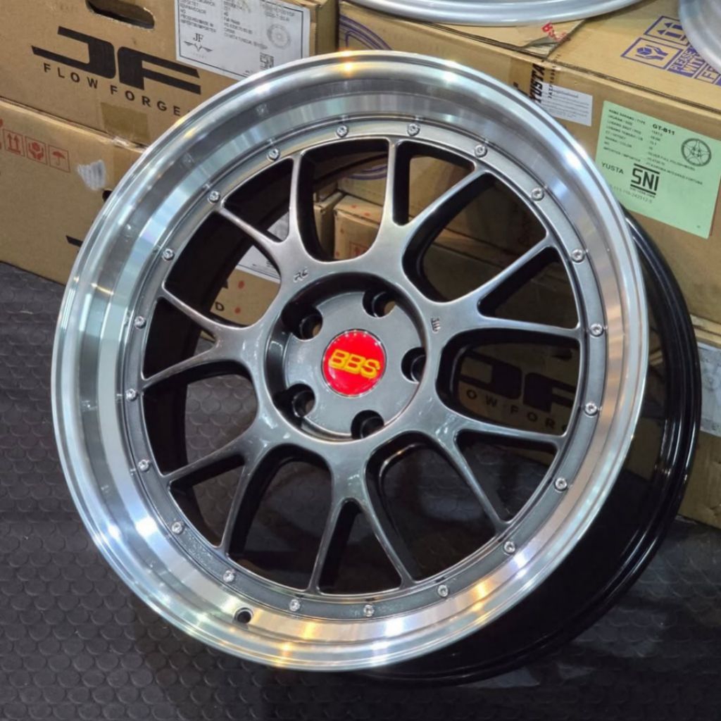 velg mobil r18 bbs lmr lebar 8,5 pcd 5x114,3 velg mobil ring 18 untuk mobil mobil creta kona stargaz