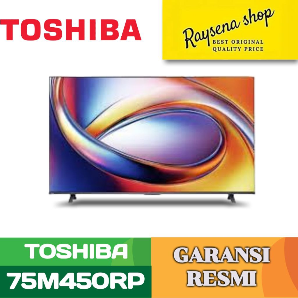 TOSHIBA TV 75M450RP SMART TV UHD 4K 75 INC