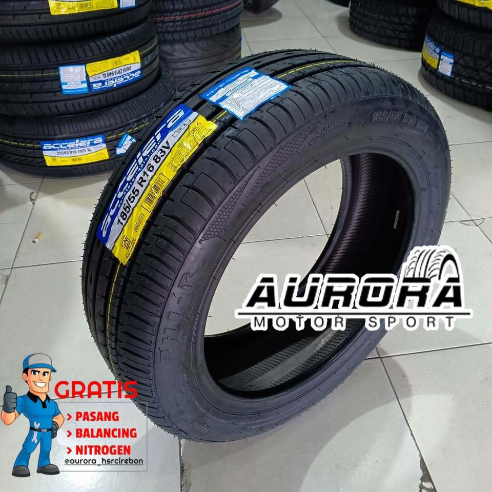 Ban Mobil Accelera Ring 16 185/55 R16 Standar Honda Jazz - Tubles