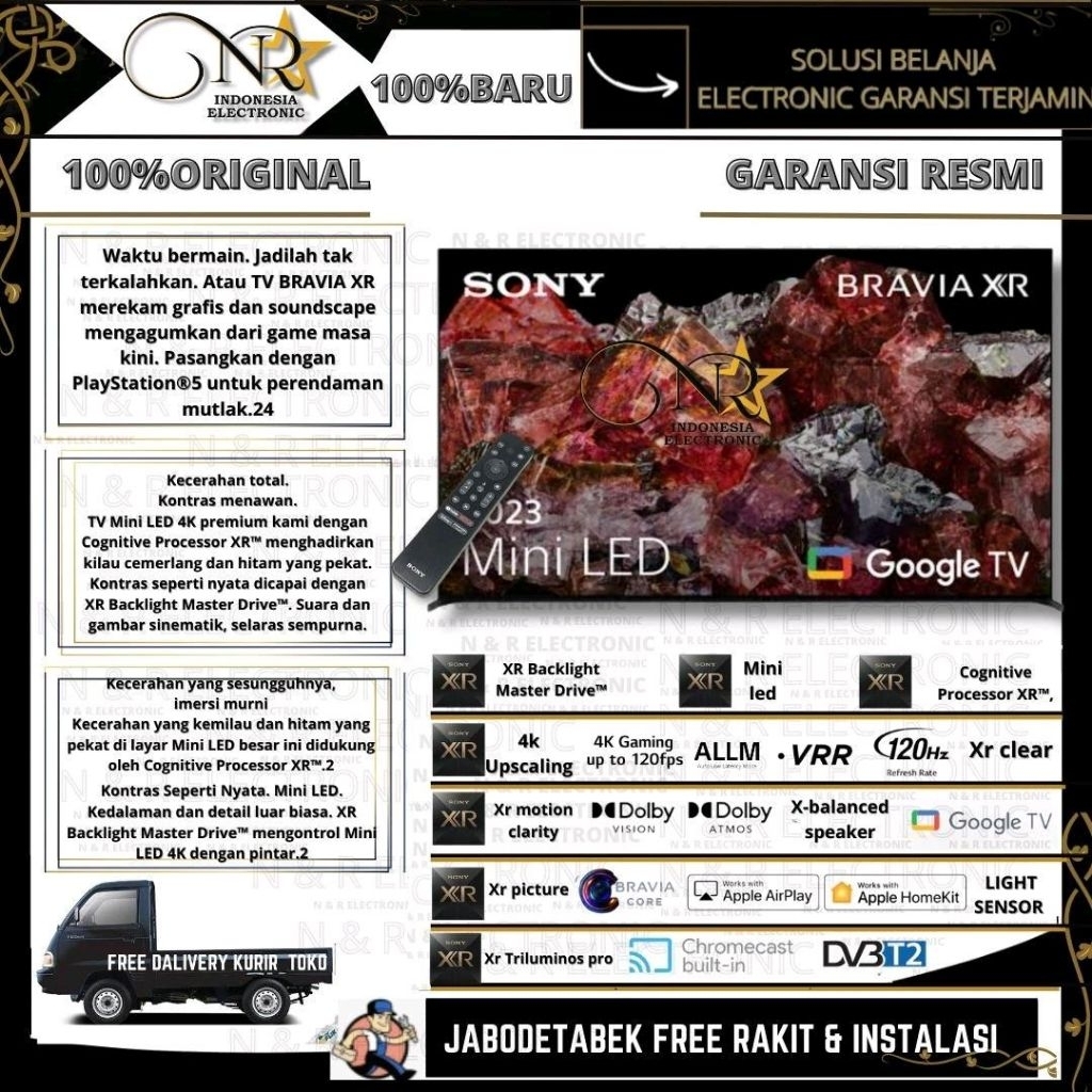 Sony K-75XR90 Android TV 75 Inch