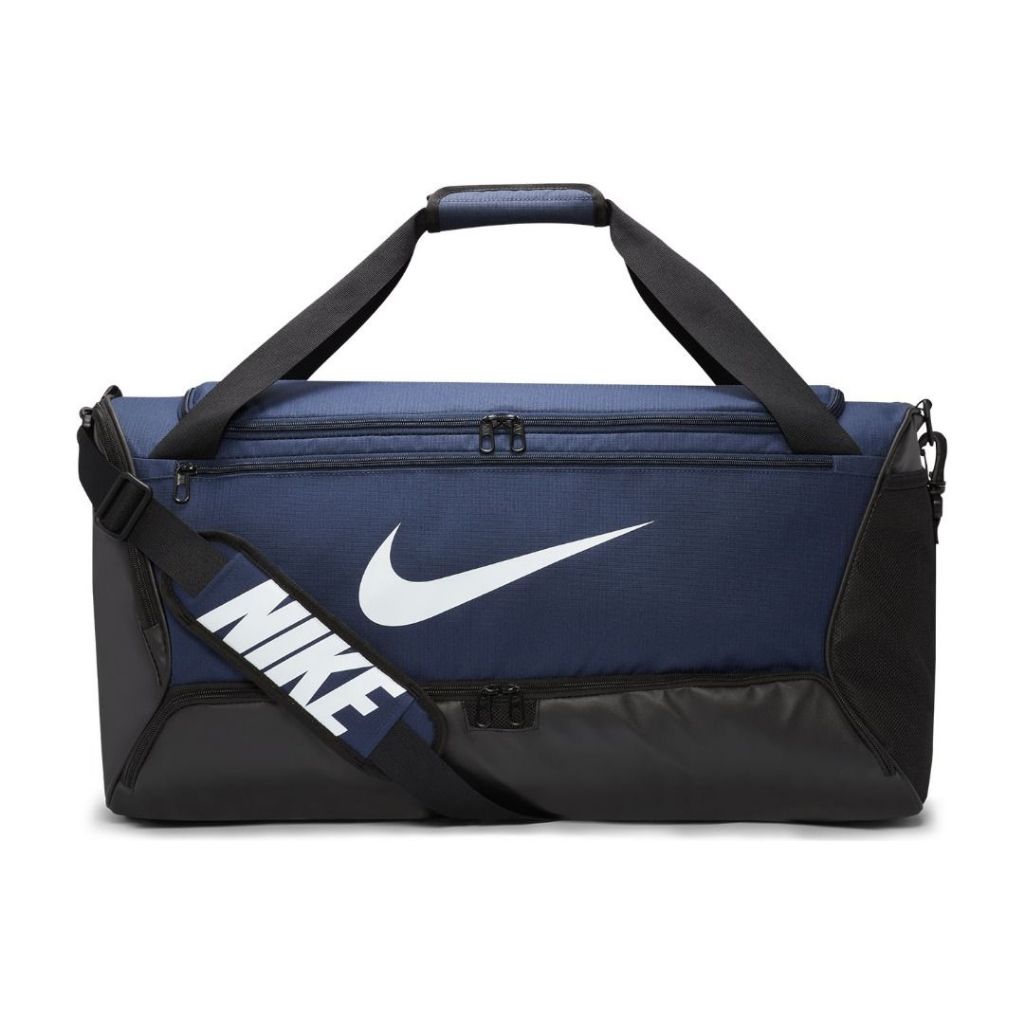 Nike Brasilia 9.5 Medium Duffle Gym Bag 60L Navy
