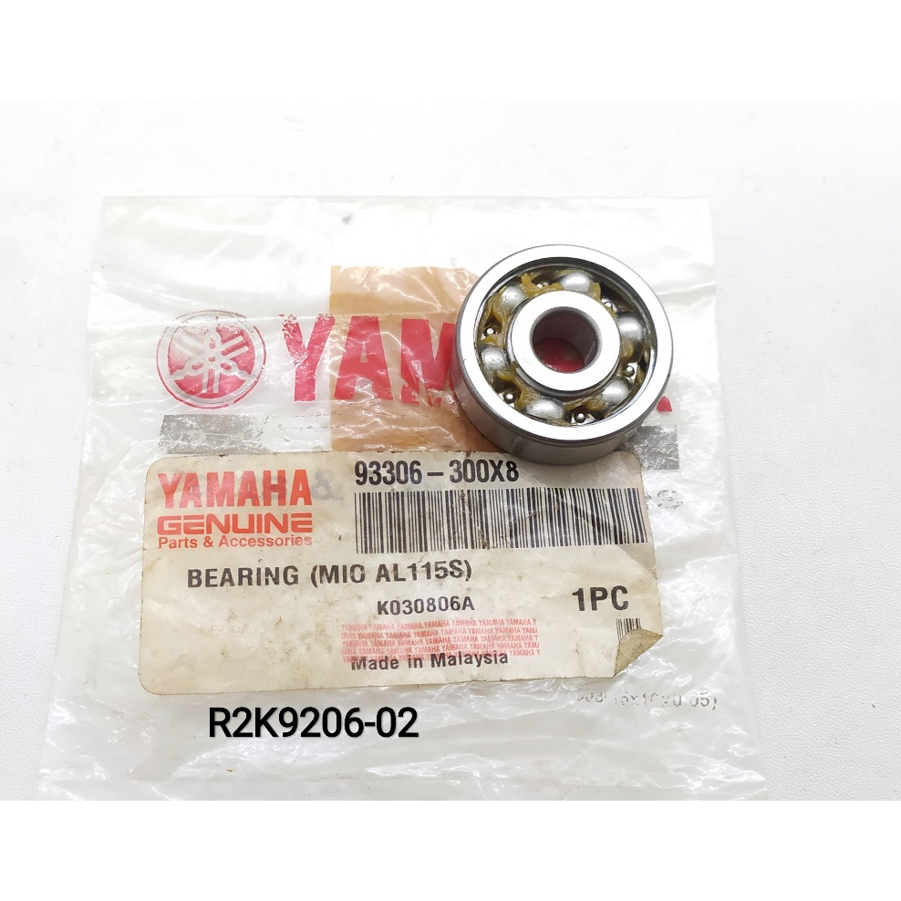 BEARING 6300Z RODA DEPAN YAMAHA MIO SOUL SMILE LAMA MALAYSIA 93306-300X8