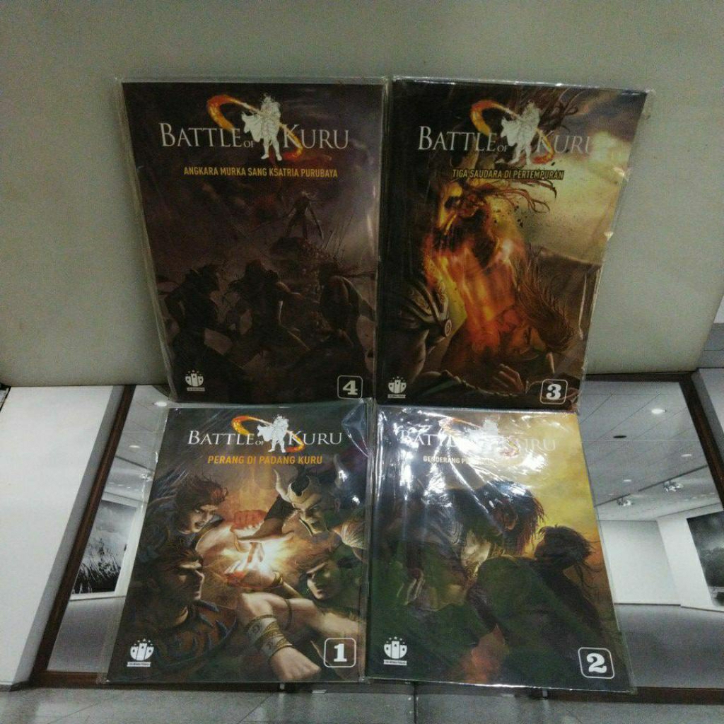 Komik silat BATTLE OF KURU  Vil 1- 4