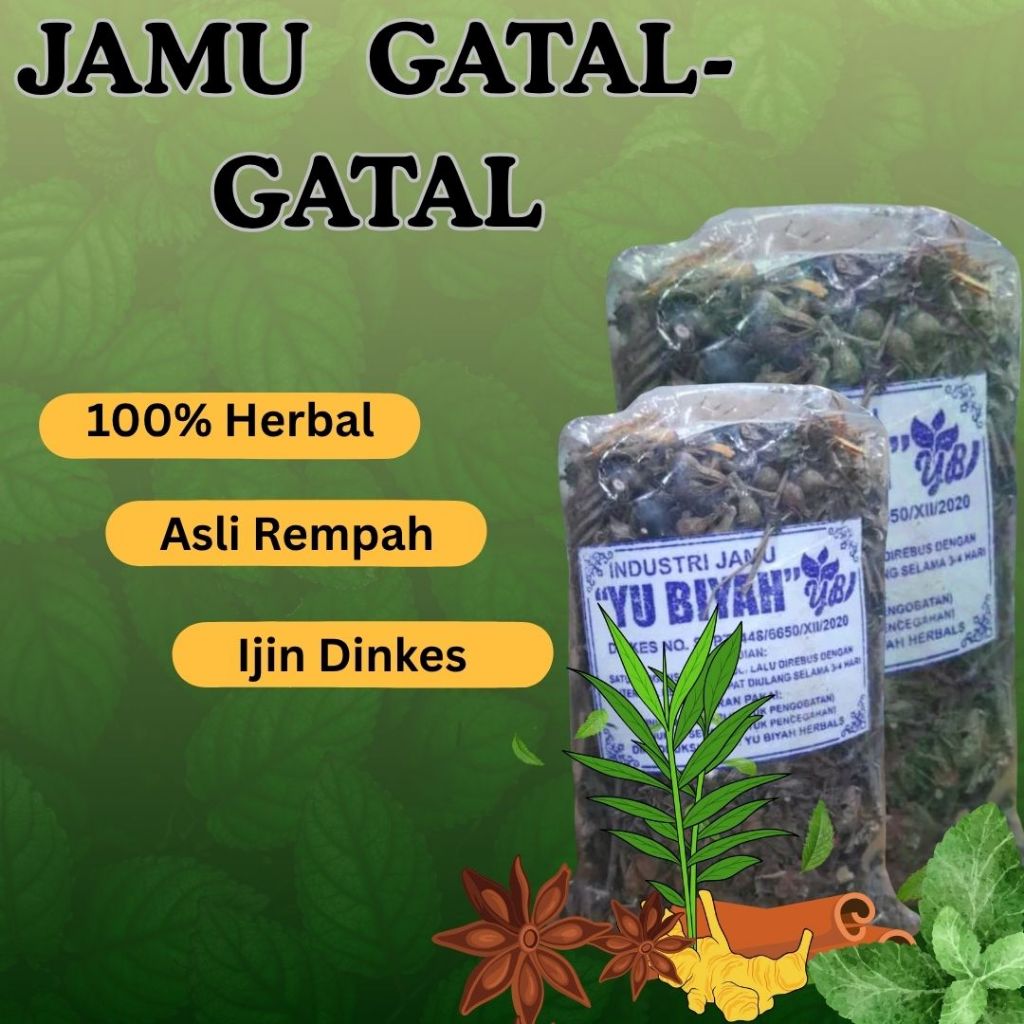 Jamu Godokan Gatal Gatal. Alergi Gatal Gatal
