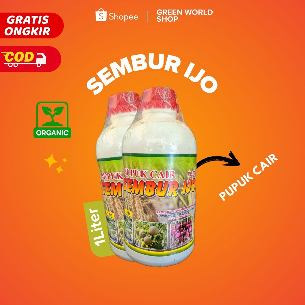 Pupuk Cair Sembur Ijo 1Liter Penyubur Tanaman