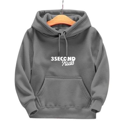 Sweater Hoodie 3SECOND Anak Katun Fleece Premium