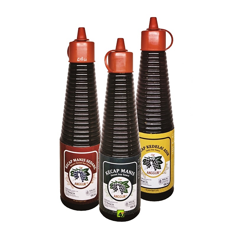 Cap ANGGUR - KECAP Berbagai Varian - BOTOL KECIL
