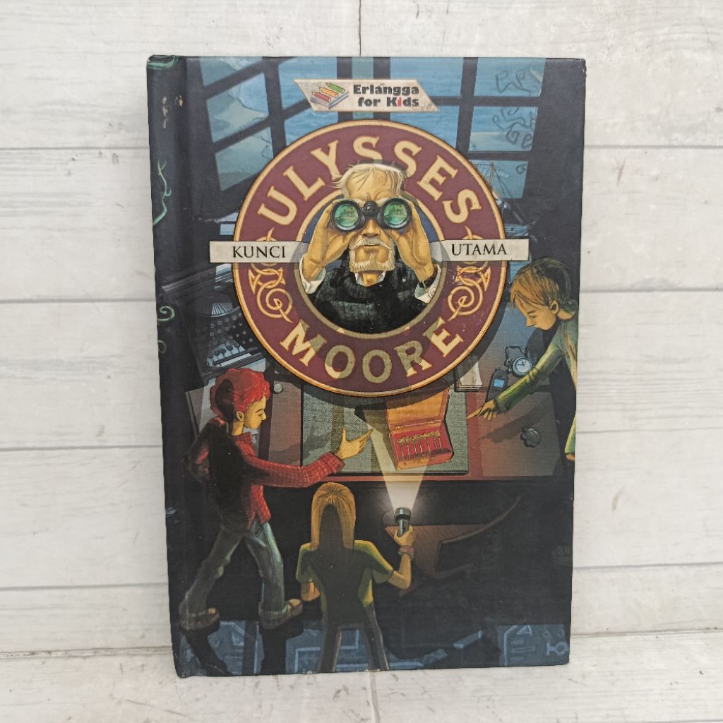 Buku Ulysses Moore Kunci Utama Erlangga For Kids Hardcover Bahasa Indonesia