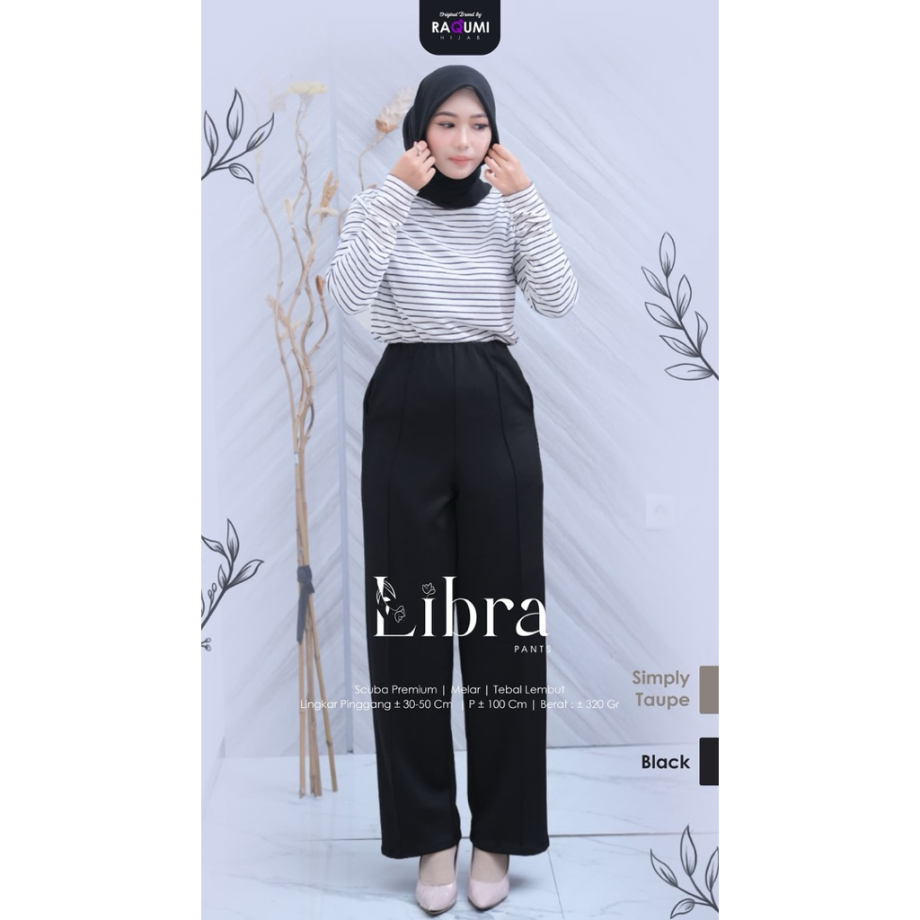 Raqumi hijab Pants kulot // Libra Pants ori by raqumi hijab