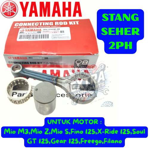 STANG SEHER KODE PART 2PH ORI YAMAHA PISTON Mio M3,Mio Z,Mio S,Fino 125,X-Ride125,Soul GT125,Gear125