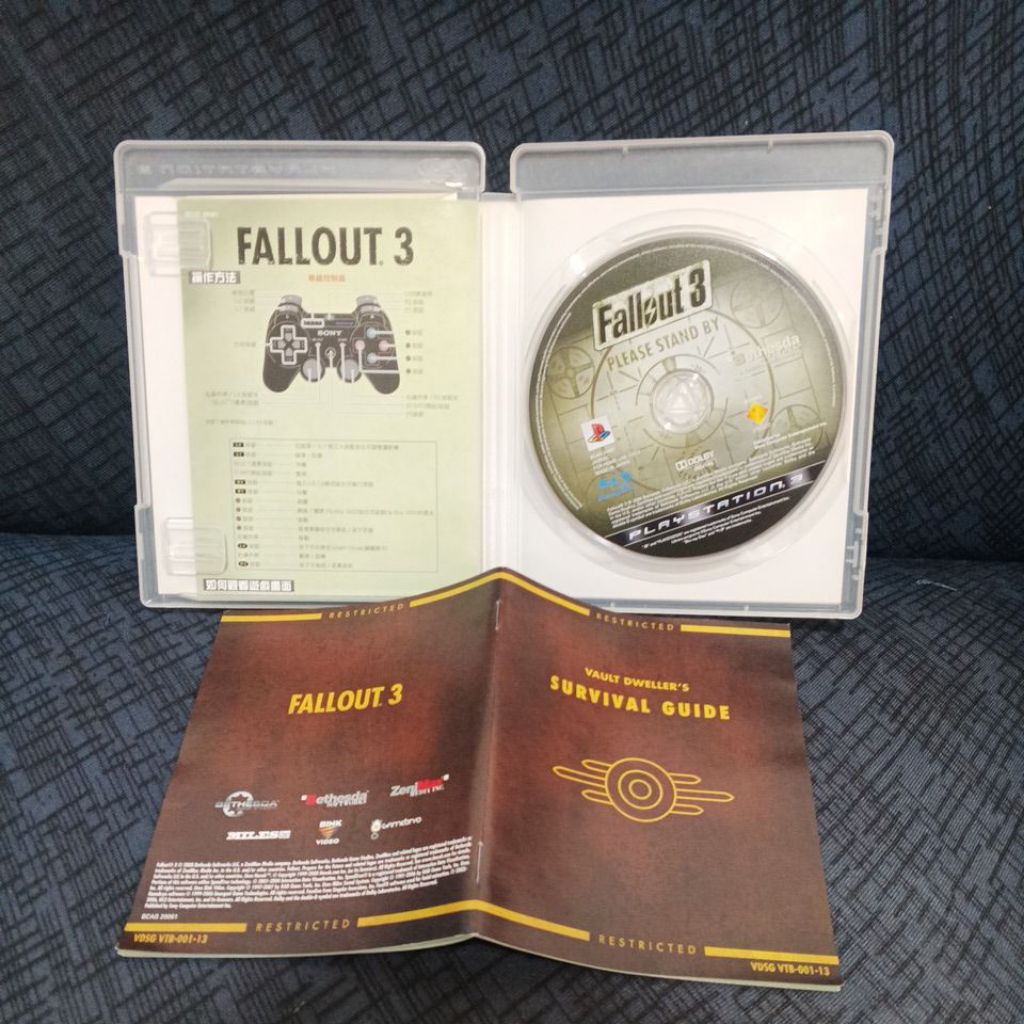 KASET PS3 FALLOUT 3 BD GAME PLAYSTATION 3