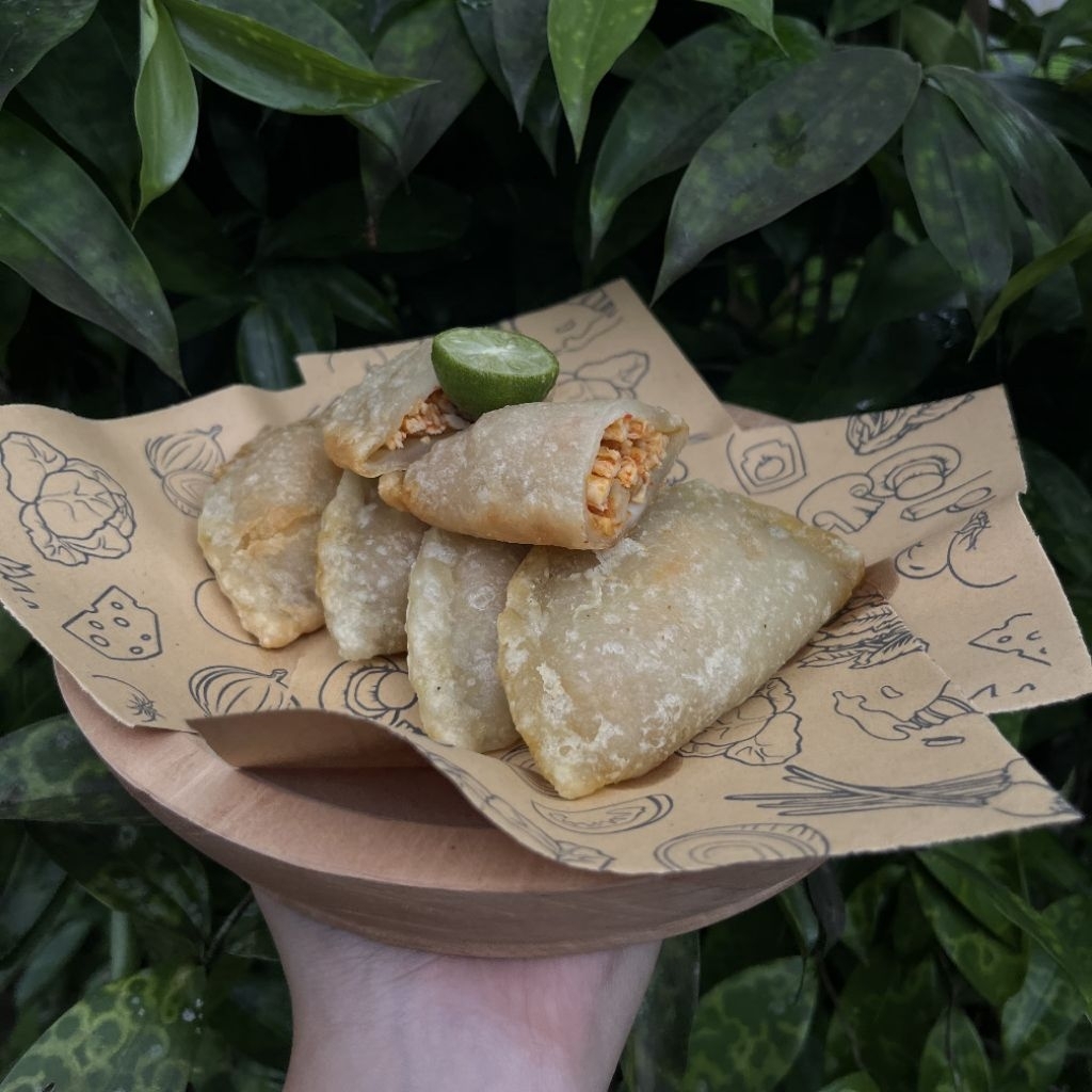 Cireng Ayam Suwir Pedas Frozen Isi 5 | Cireng Crispy Pedas Gurih Daun Jeruk