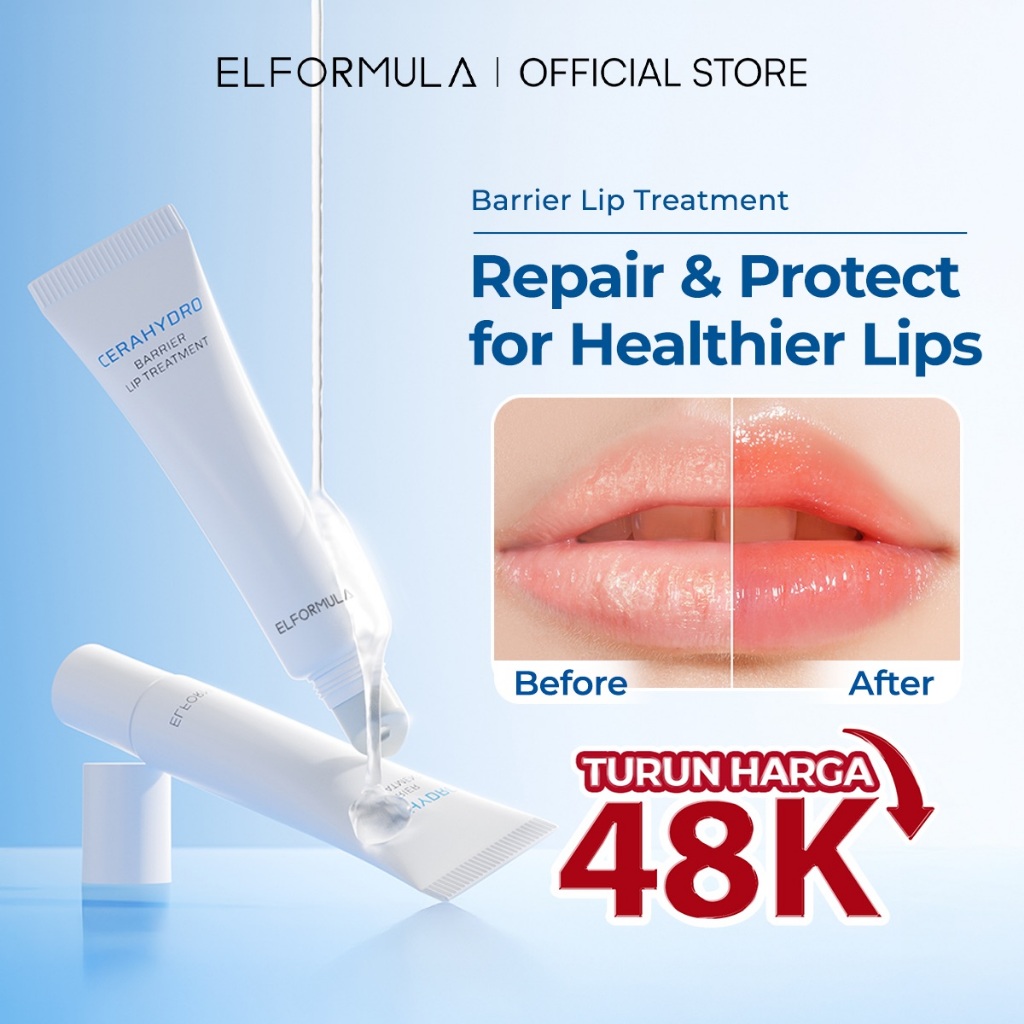 ELFORMULA Cerahydro Barrier Lip Treatment - Lipbalm Lip Serum Lip Rescue Lip Care Lip Oil Pelembab M