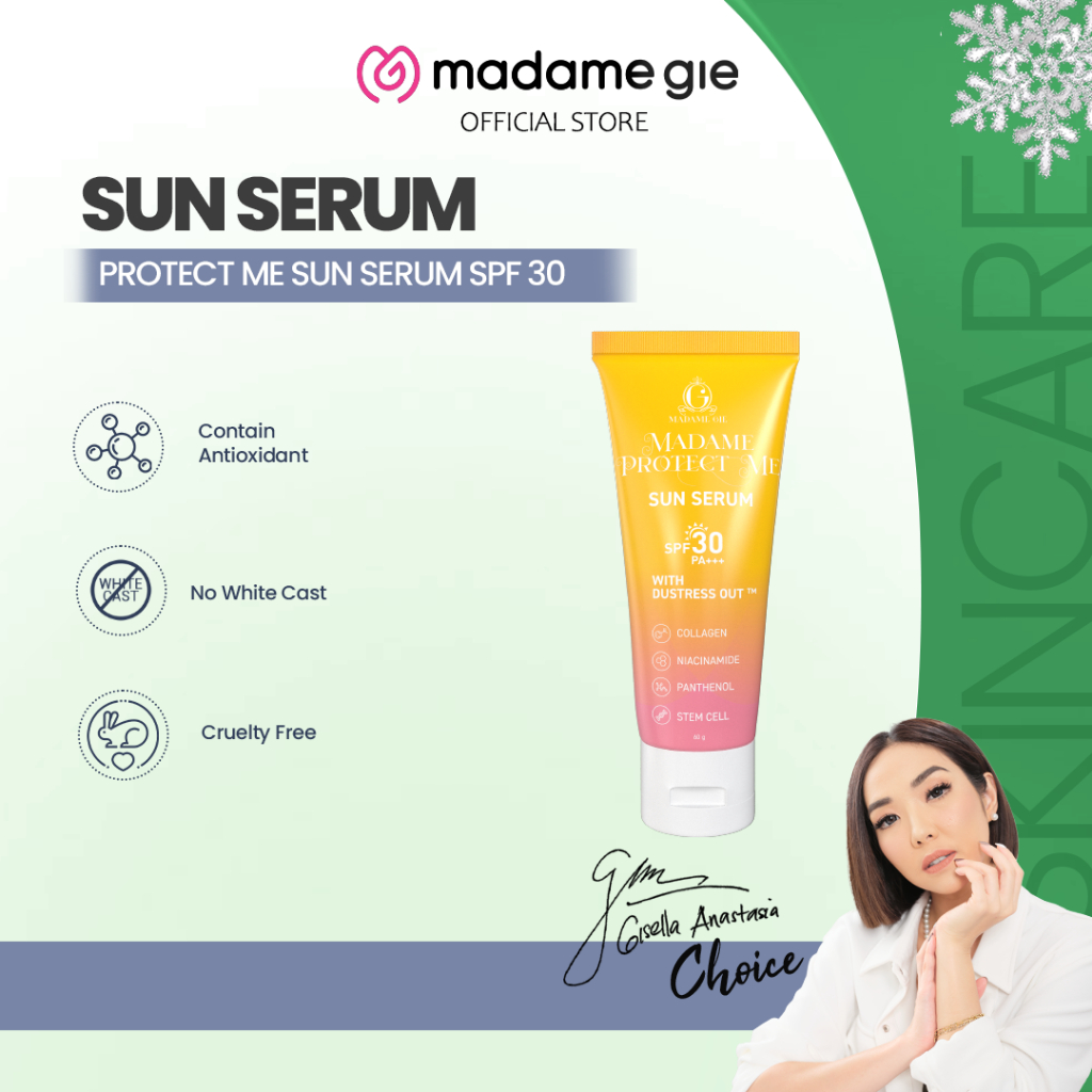MADAME GIE Madame Protect Me Sun Serum SPF 30 PA+++ - Sunscreen Skincare | GLAM GIRL OFFICIAL