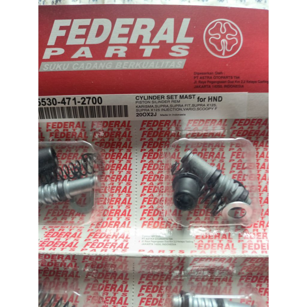 SEAL MASTER REM DEPAN SUPRA SUPRA X SEAL MASTER DEPAN SUPRA XX SIL MASTER REM DEPAN FEDERAL KARISMA 