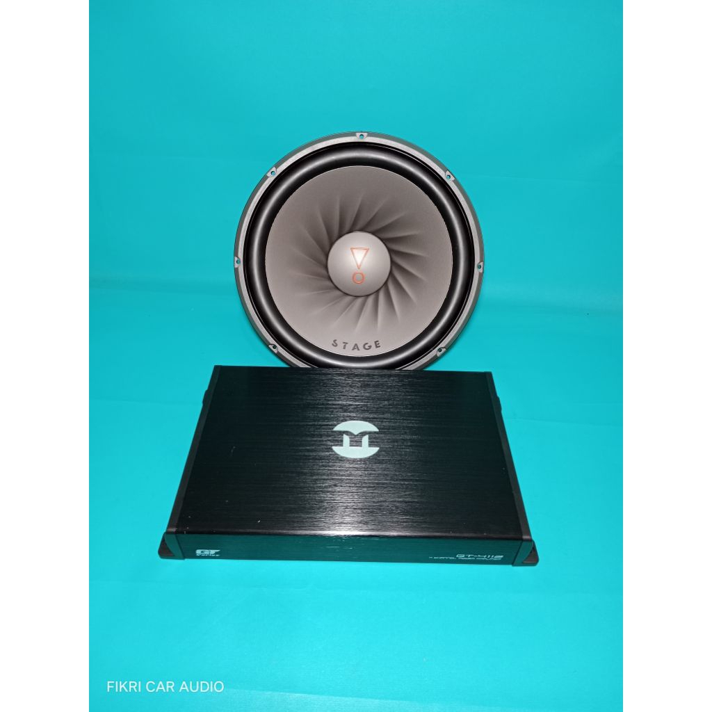 Power MOMENTUM seri GT-4112 & Subwoofer JBL seri STAGE 122D 12inch Audio Mobil