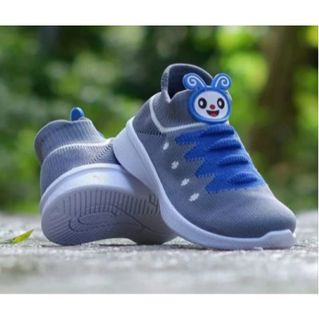 Ando Sepatu Anak Perempuan Slip On Rajut-Sepatu Sekolah Anak PG-TK Sepatu Santai Anak