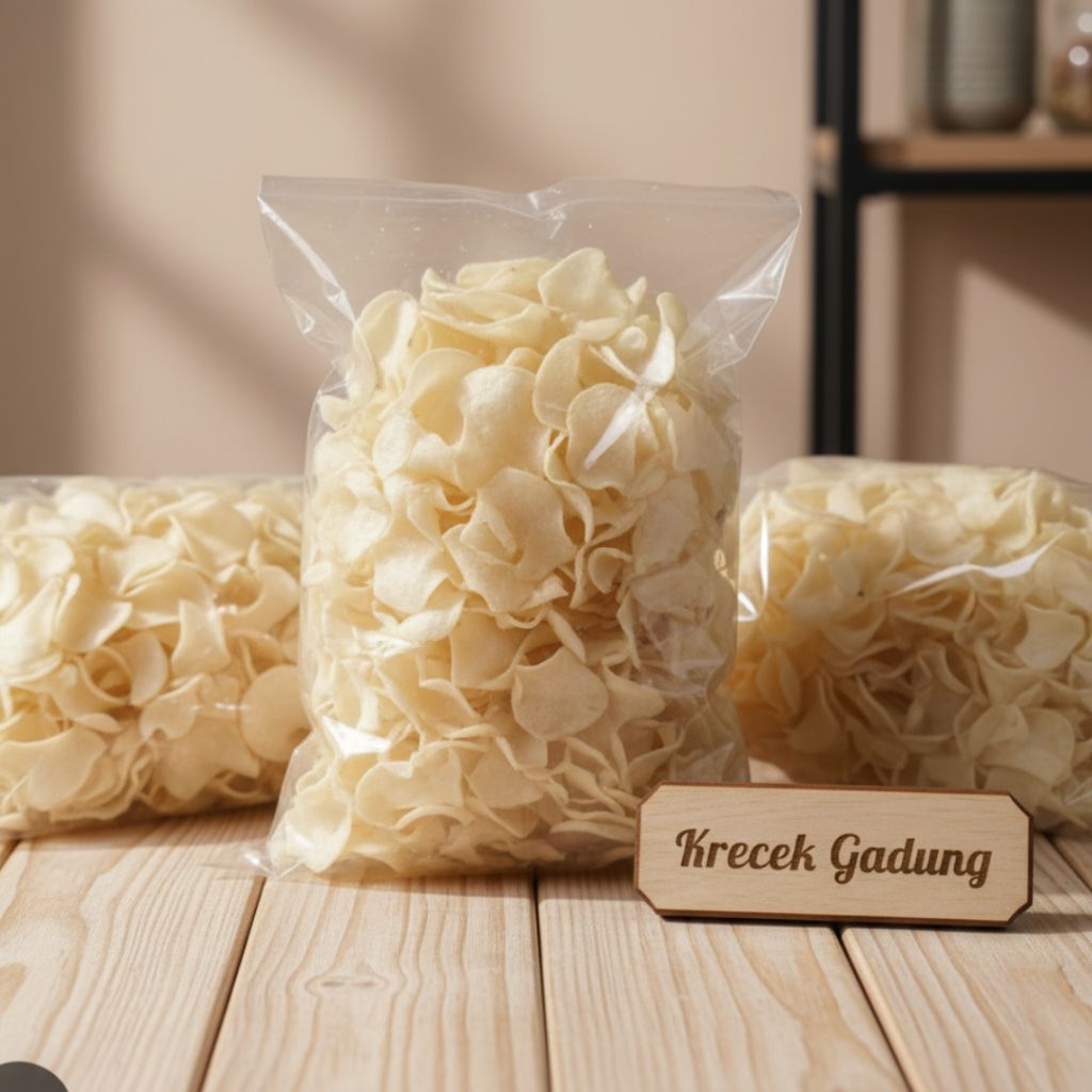 Krecek Gadung,Gadung Mentah