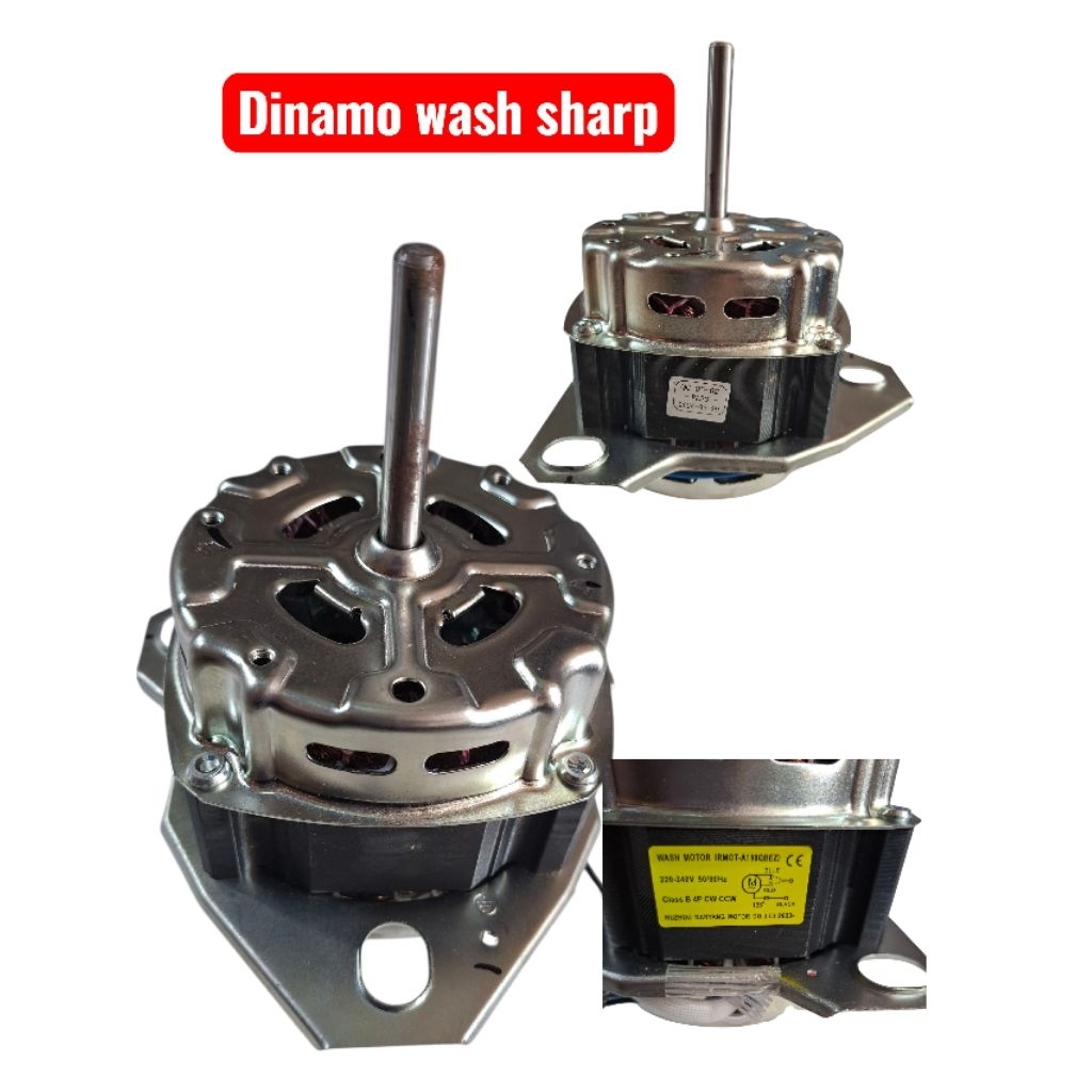 Dinamo Wash, TEMBAGA SHARP Dinamo Mesin Cuci Pencuci, Motor Pencuci ORIGINAL