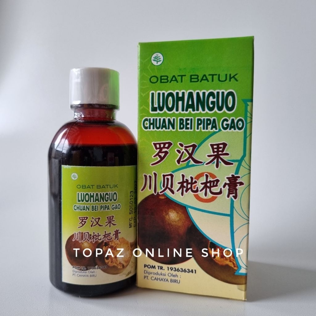 obat batuk luo han guo / luohanguo chuan bei pipa gao syrup - lo han kuo syrup