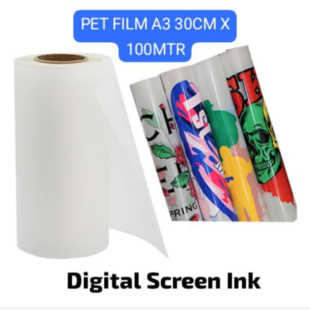 Pet Film Roll Dtf Sablon A3