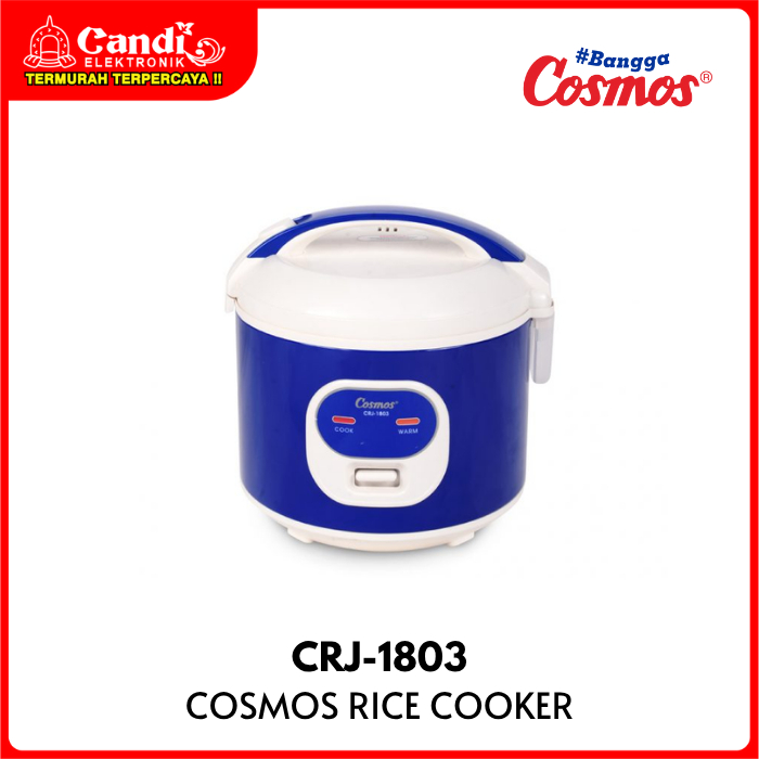 COSMOS Rice Cooker 1,2 Liter CRJ-1803