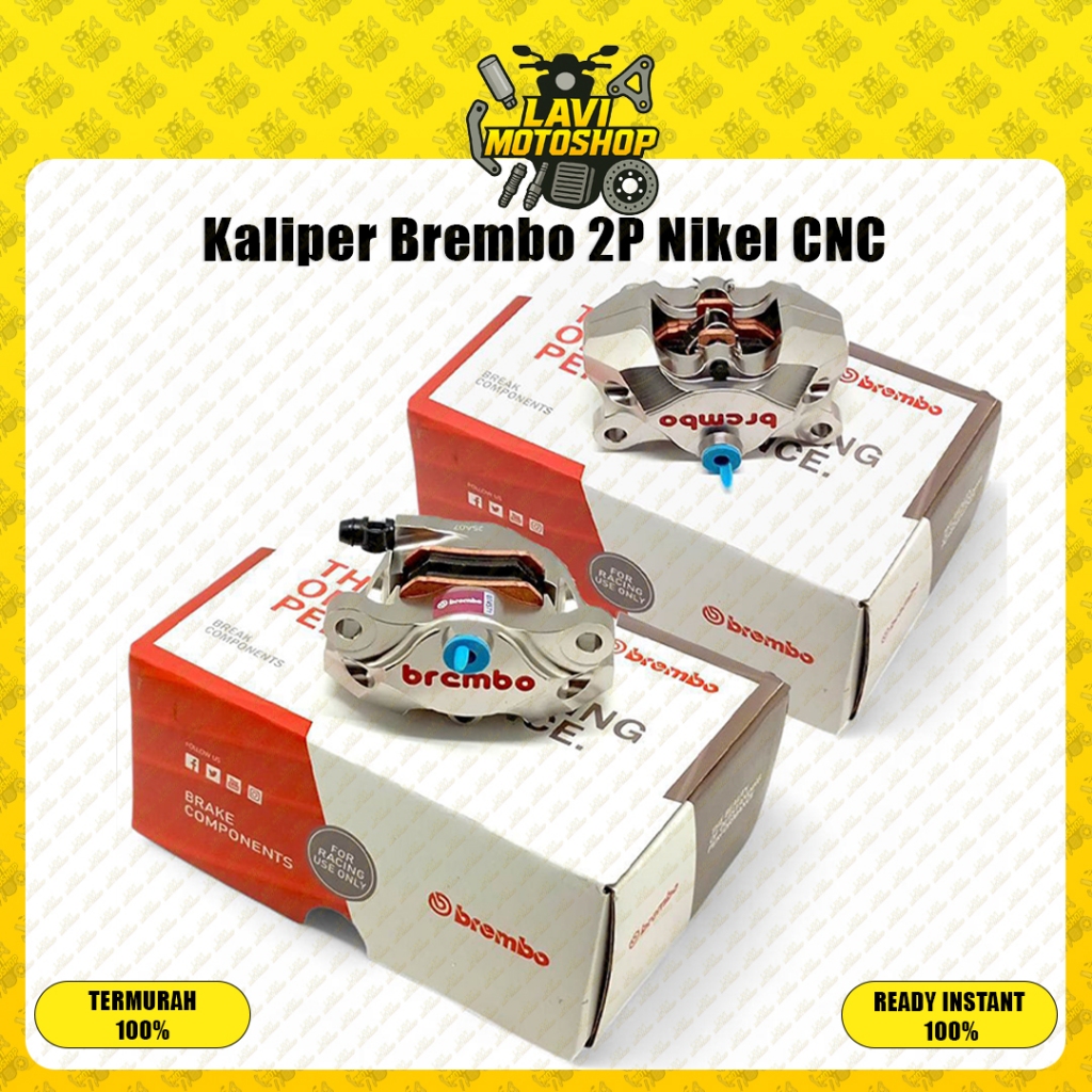 Kaliper Brembo 2P Nikel CNC