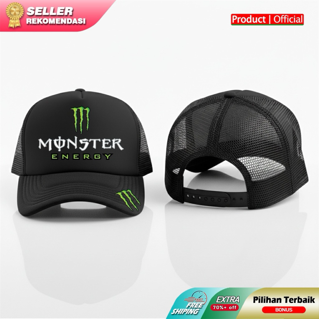 Topi Trucker Distro Premium || Topi Jaring Original Branded Official