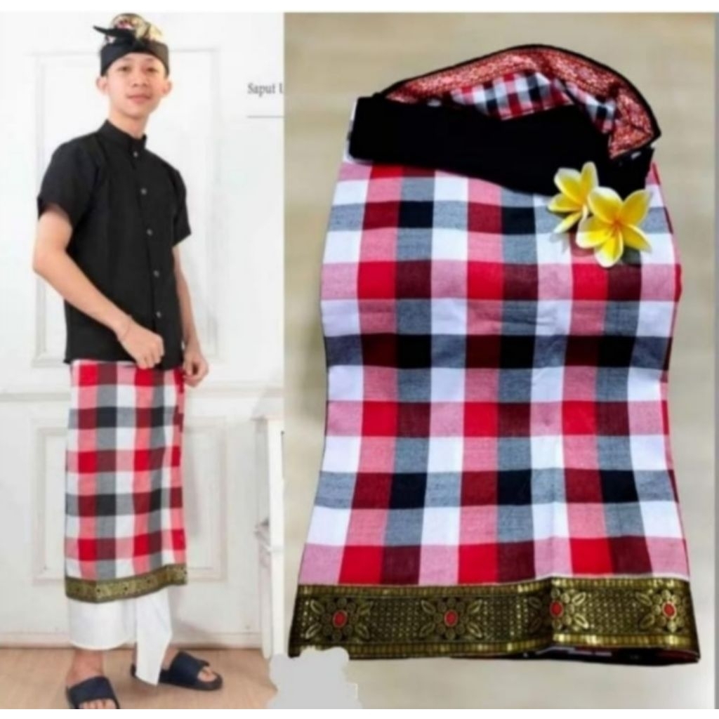 Saput Udeng Poleng|Kamen Udeng Poleng|Kamen Poleng