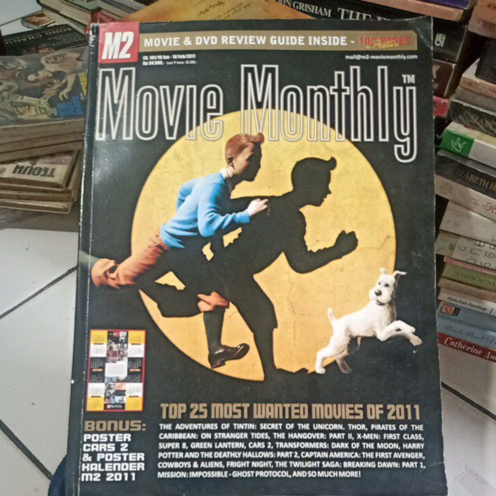 majalah M2 movie monthly no bonus