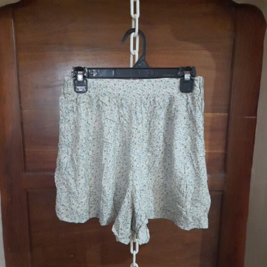 Celana tidur pendek cewek Earth Music & Ecology