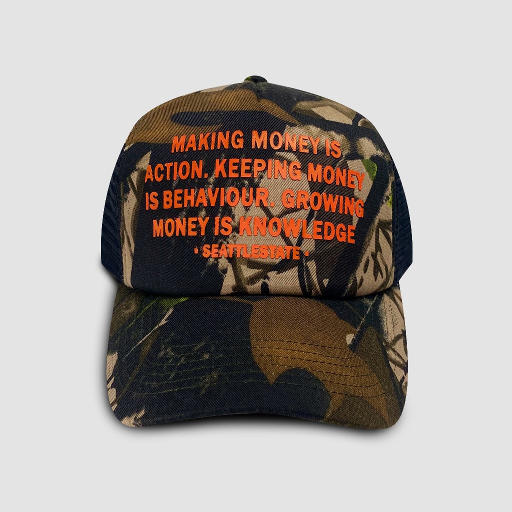 Seattlestate - Topi Camo Trucker Hat Realtree