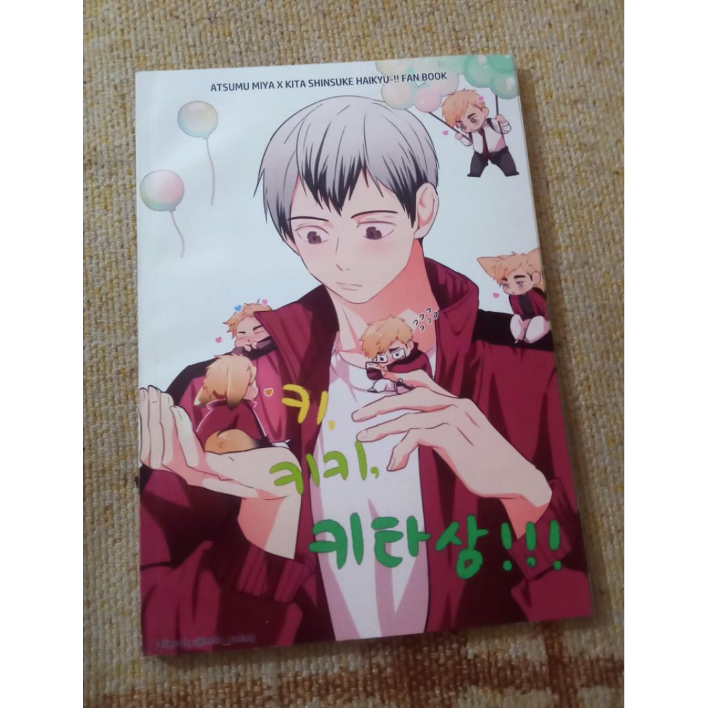 Doujin Doujinshi BL Haikyuu atsukita Miya Atsumu x Kita Shinsuke