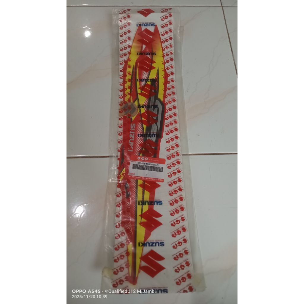 Striping Suzuki Spin Merah 2006 2007 SGP