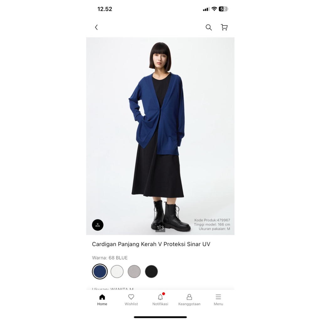 uniqlo long cardigan