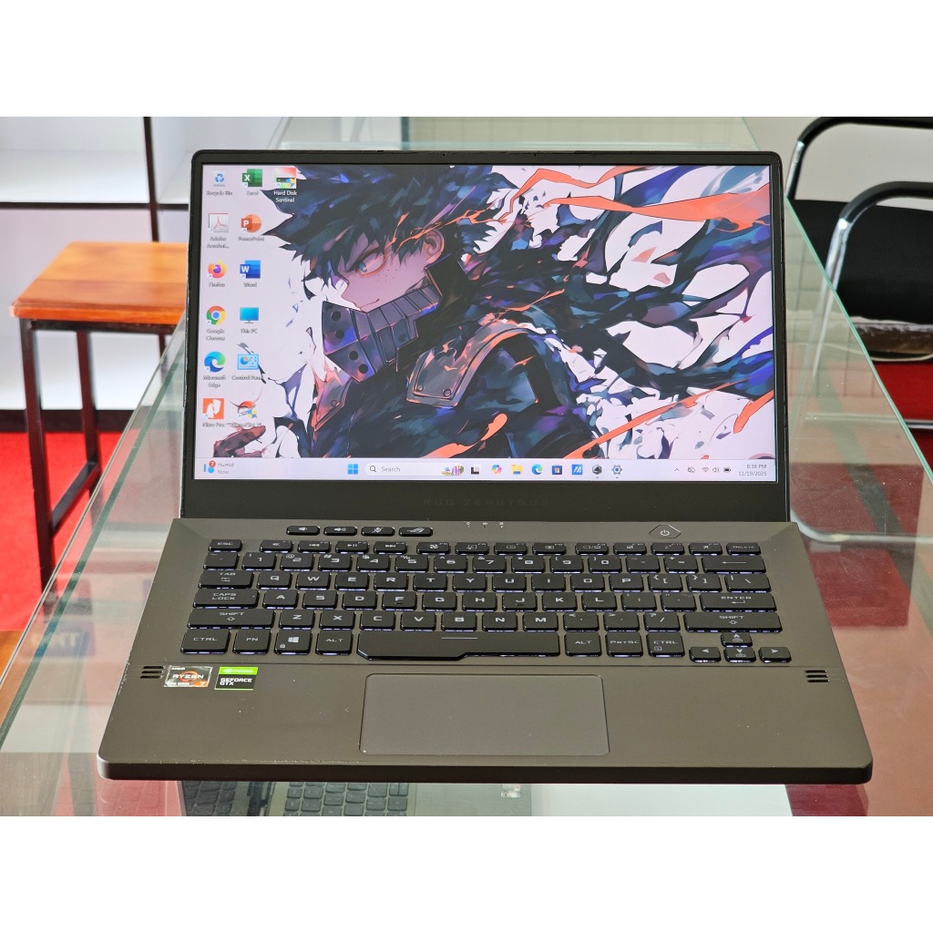 ASUS ROG Zephyrus G14 GA401IH AMD Ryzen 7 4800HS Ram 16 GB SSD 512 GB Nvidia GTX 1650 Compact Gaming