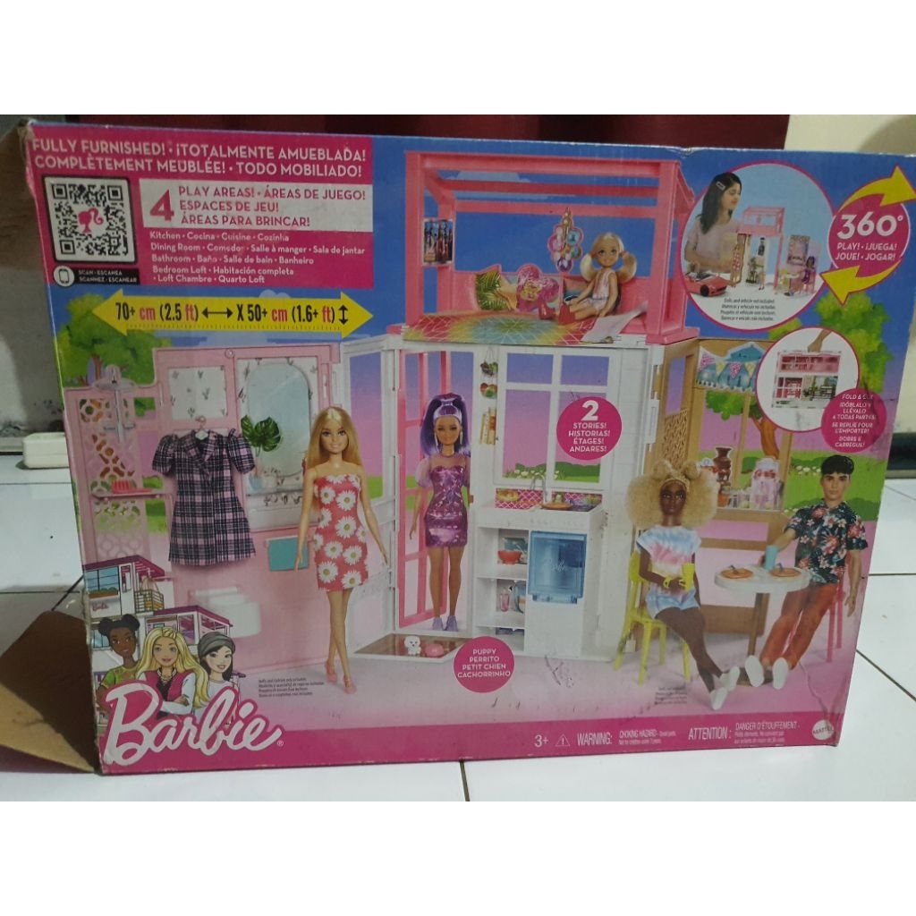 Preloved Barbie House (rumah barbie)