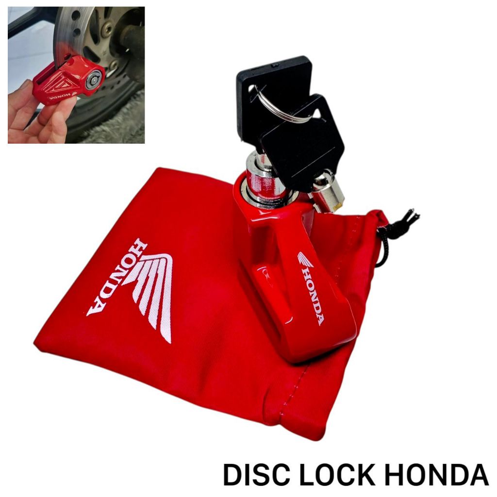 TERMURAH GEMBOK MOTOR ANTI MALING ORIGINAL HND