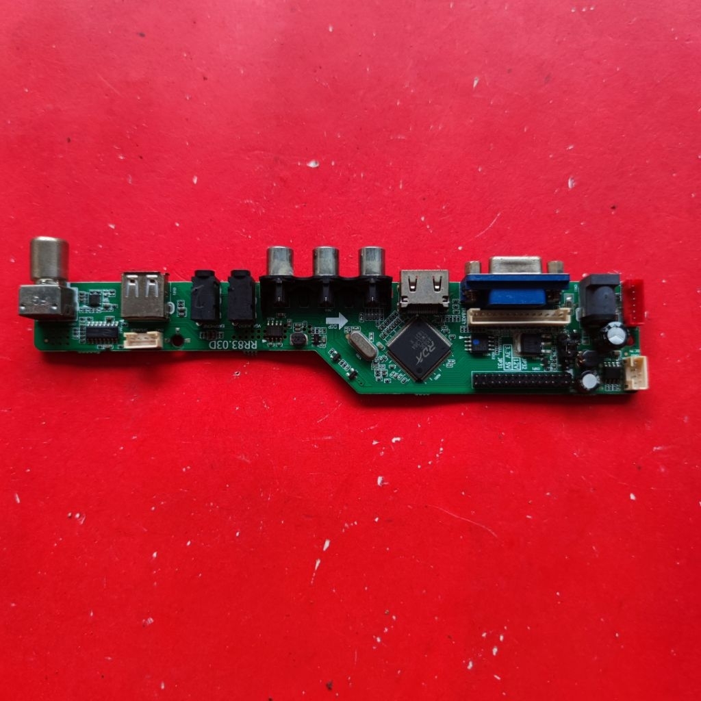 mb mobo mainboard module mesin tv diganti CHINA D3663LUA-DK