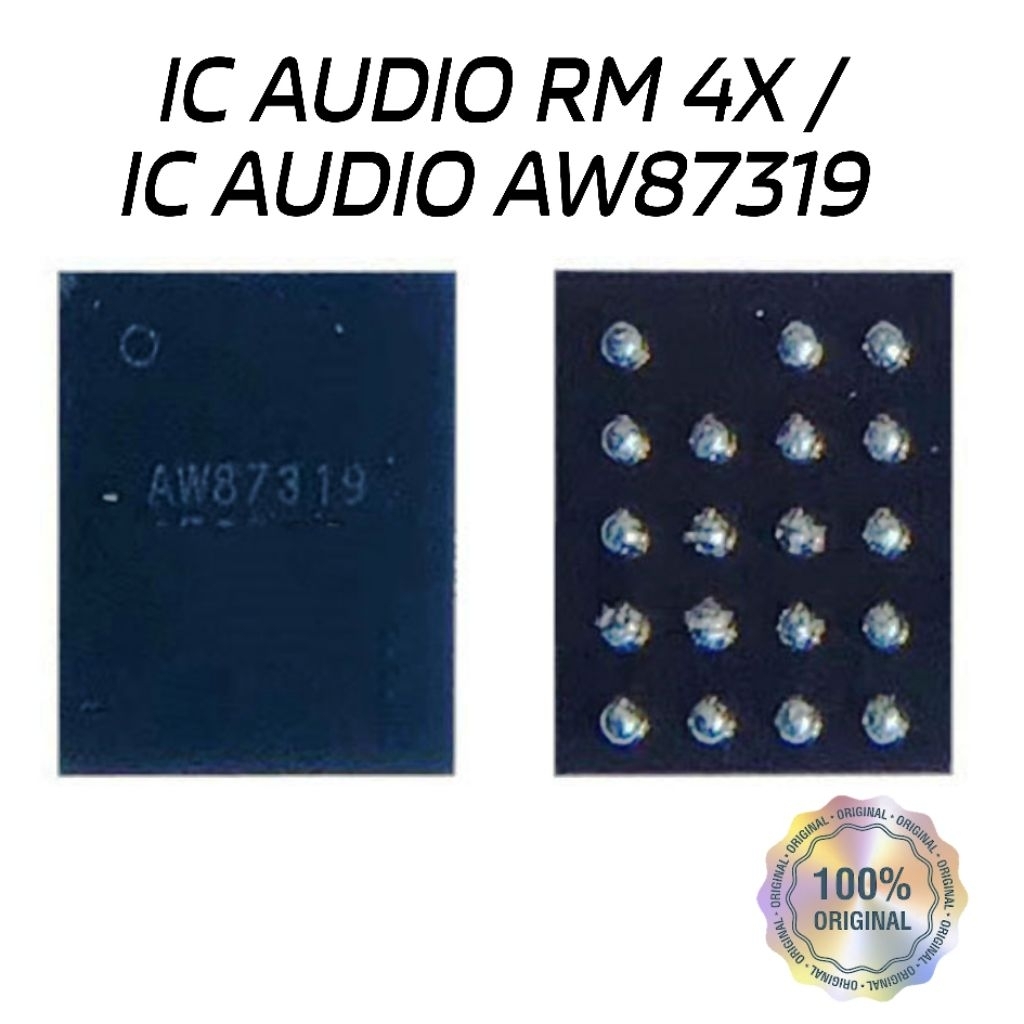 IC AUDIO REDMI 4X / CHIP IC AUDIO AW87319  ORIGINAL