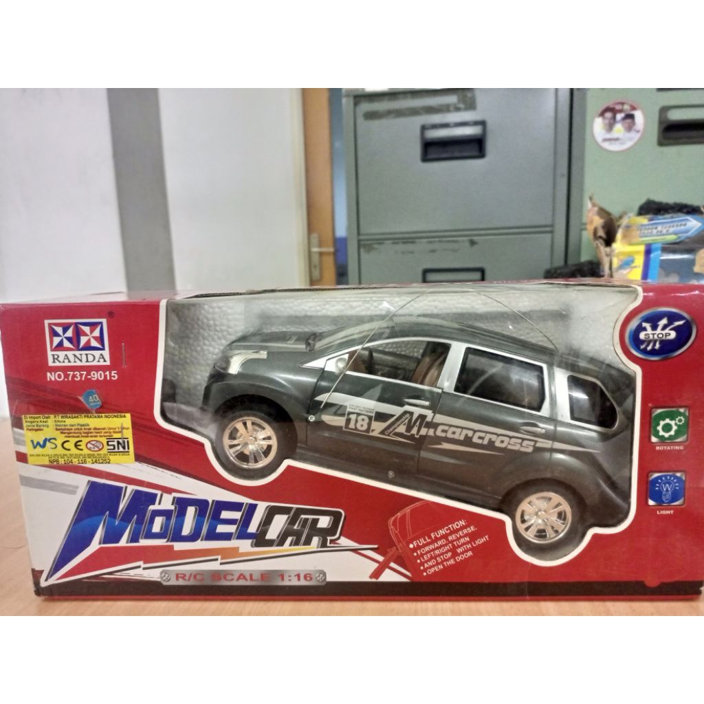 Rc model Avanza skala 1:16 mobil remot kontrol