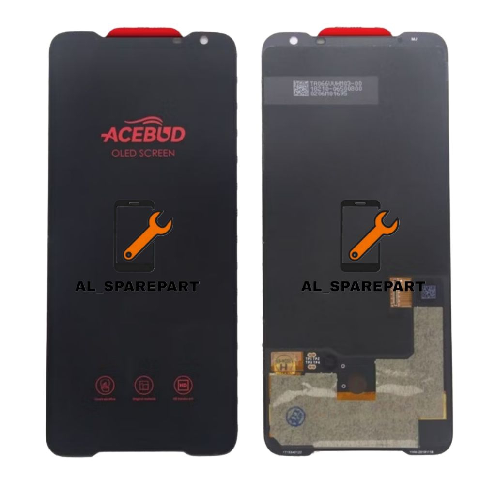 LCD TOUCHSCREEN ROG 2 OLED ON FINGER PRINT