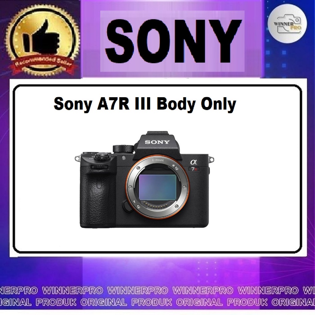 Kamera Sony A7R III Body Only - Sony A7R Mark III